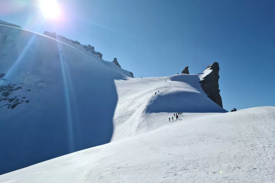glacier grand paradis