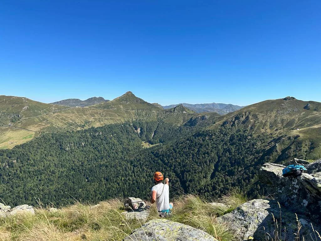 assurage à l'épaule face au puy mary
