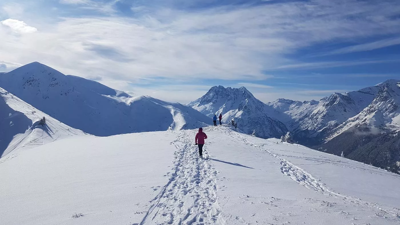 équipement randonnée hiver neige
