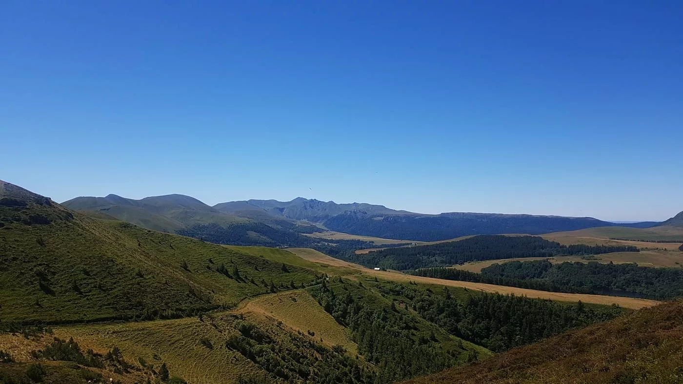 le sancy vu depuis le Puy de l'Ouire