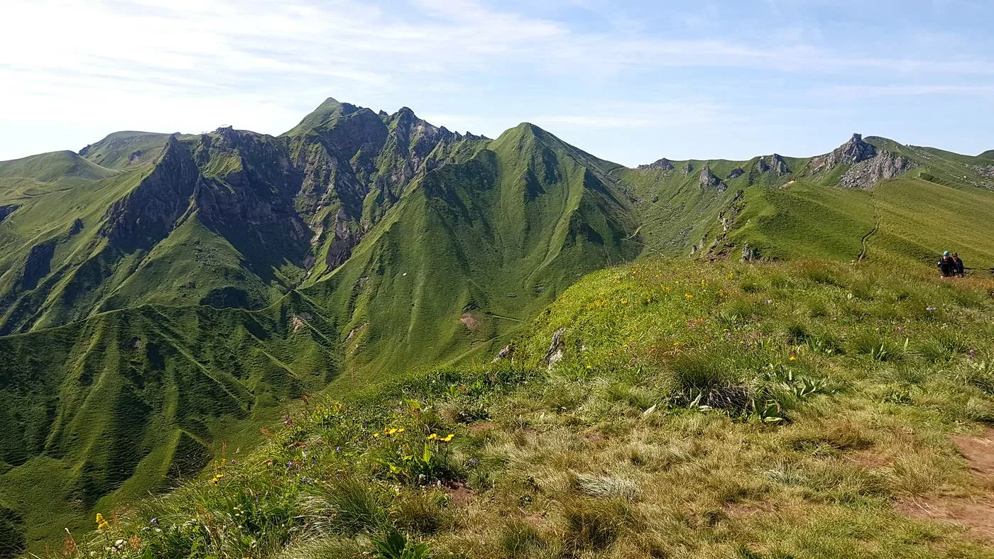 massif de sancy en été