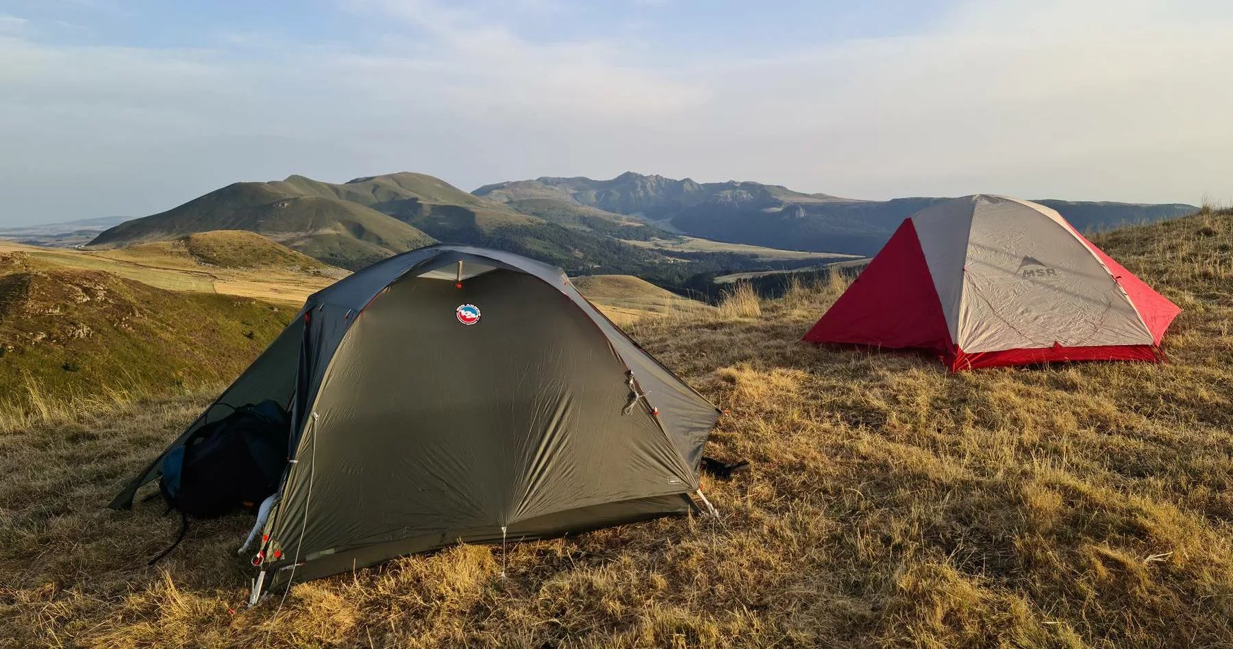 test tente copper spur ul3 par grand vent