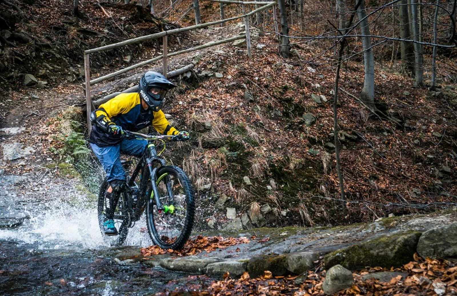usure suspension vtt montagne