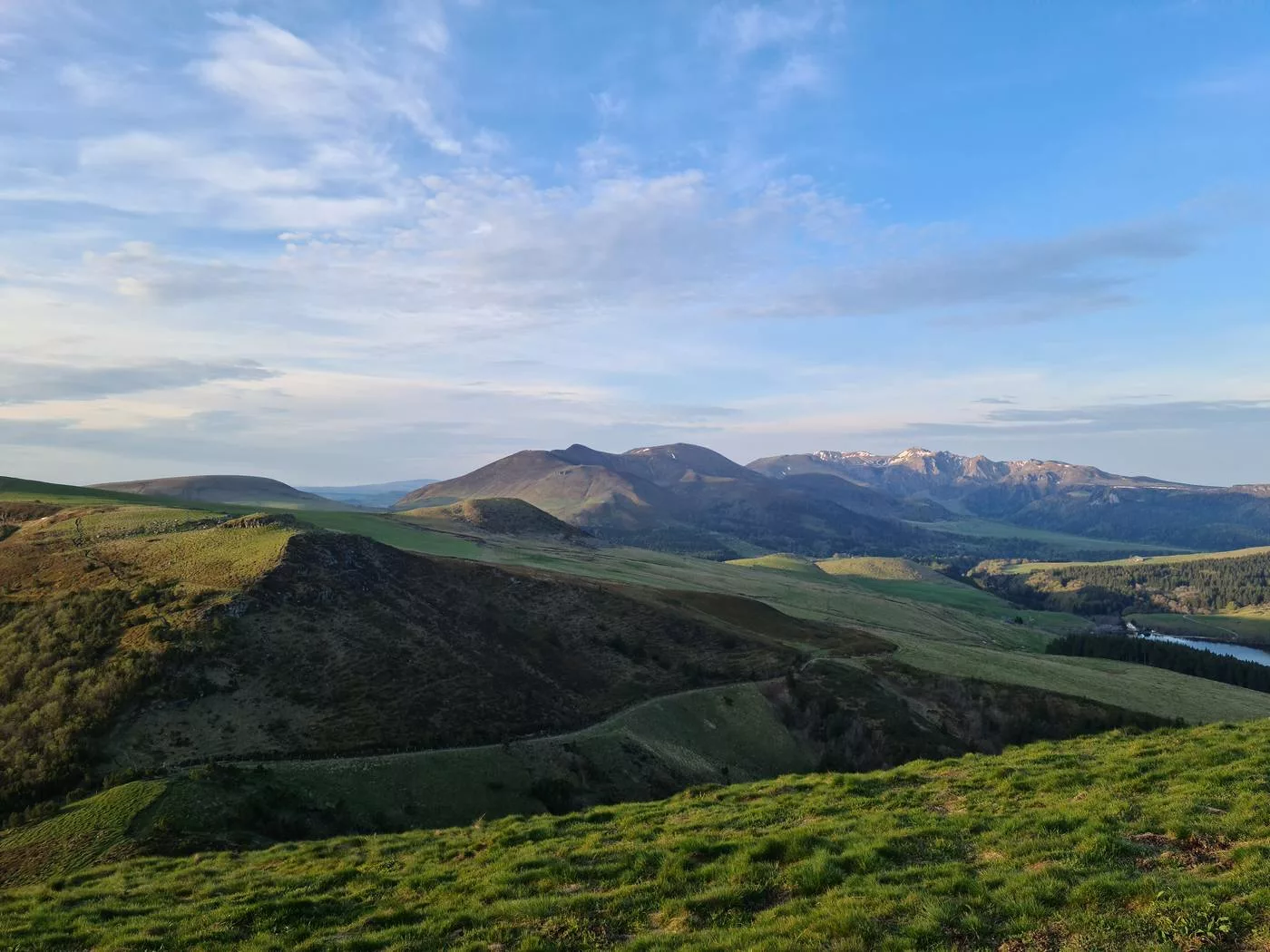 vue sur le puy de sancy